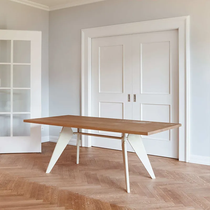 Home Office Work Table - Nordic Solid Wood Dining Table Modern