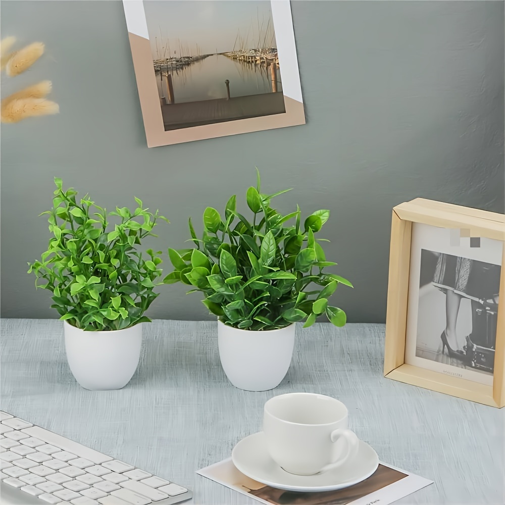 1/4/6pcs Mini Artificial Potte - огляд і ціна Home Office Layout