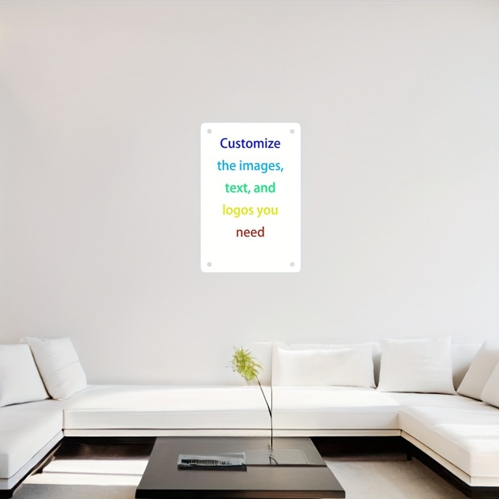 Custom Metal Sign 8x12in, Pers - огляд і ціна Home Office Logo
